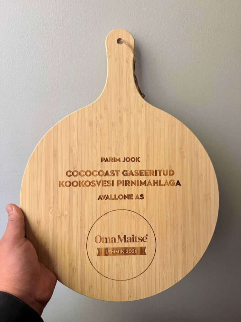 CocoCoast Sparkling Pear recognised at Estonia’s Oma Maitse Lemmik 2026 blind taste awards